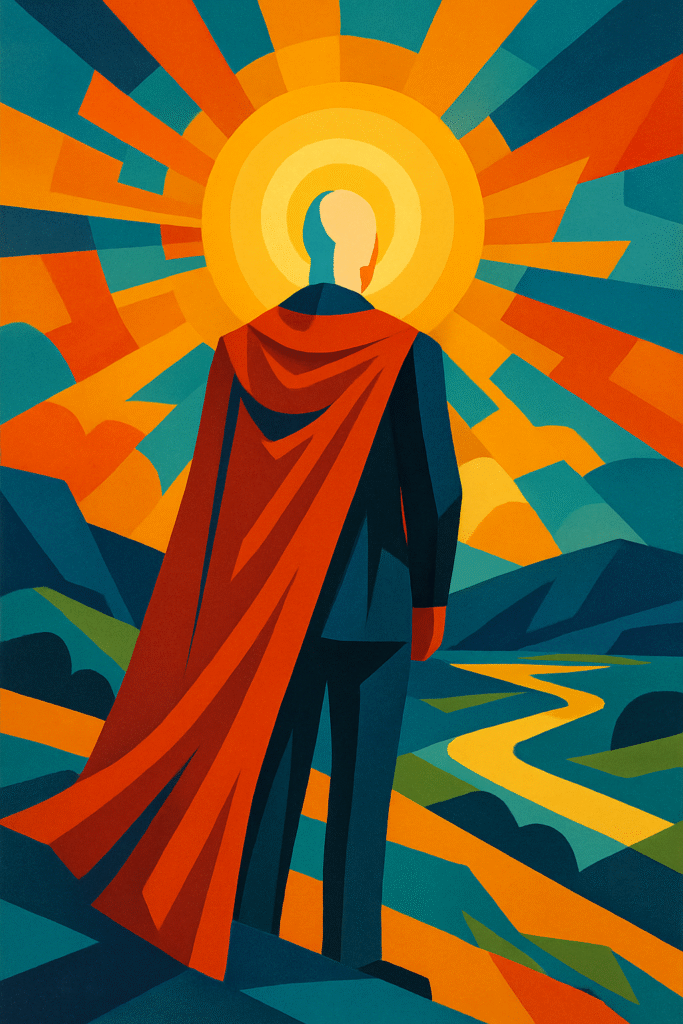 "megalopsychischer Blick auf die Welt"